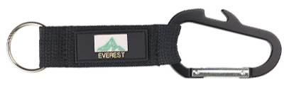 μπρελόκ κορδόνι Υφασμάτινο με κρίκο και ορειβατικό γάντζο με ανοιχτήρι μπρελόκ