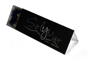 διαφημιστικά σπίρτα σε κουτί