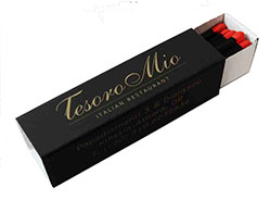 διαφημιστικά σπίρτα σε κουτί