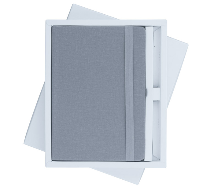  διαφημιστικό σημειωματάριο  κάλυμμα notebook με λαστιχο εκτύπωση λογοτύπου σε κούτι δώρου διαφημιστικά σημειωματάρια