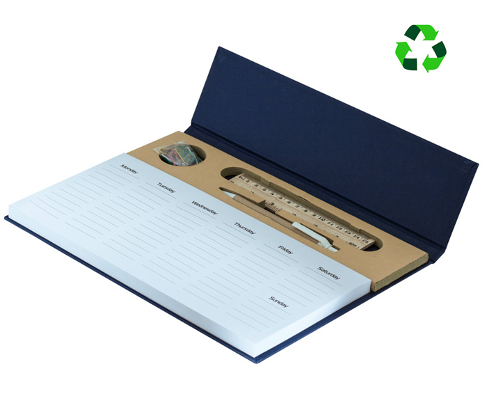 ΣΗΜΕΙΩΜΑΤΑΡΙΟ ΣΕ ΚΟΥΤΙ ΔΩΡΟΥ ΠΕΡΙΧΕΙ ΤΟ ΣΤΥΛΟ ΑΠΟ ΦΕΛΛΟ ΕΚΤΥΠΩΣΗ ΛΟΓΟΤΥΠΟΥ 