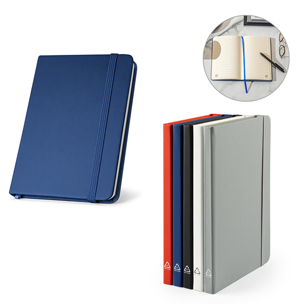  διαφημιστικό σημειωματάριο  κάλυμμα notebook με λαστιχο εκτύπωση λογοτύπου διαφημιστικά σημειωματάρια