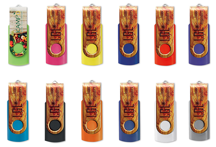 USB STICK φλασάκια μνήμης διαφημιστικά οικονομικά τιμές με εκτύπωση UV